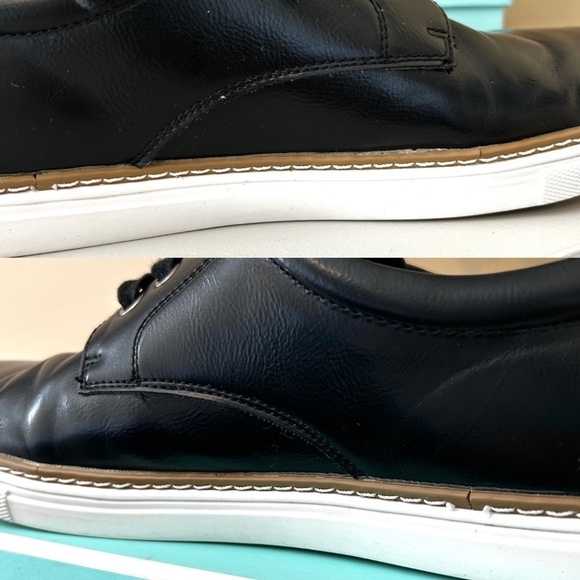 Steve Madden Men’s Garett Black Lace Up Casual Oxford Sneaker Size 9.5 - Picture 13 of 16